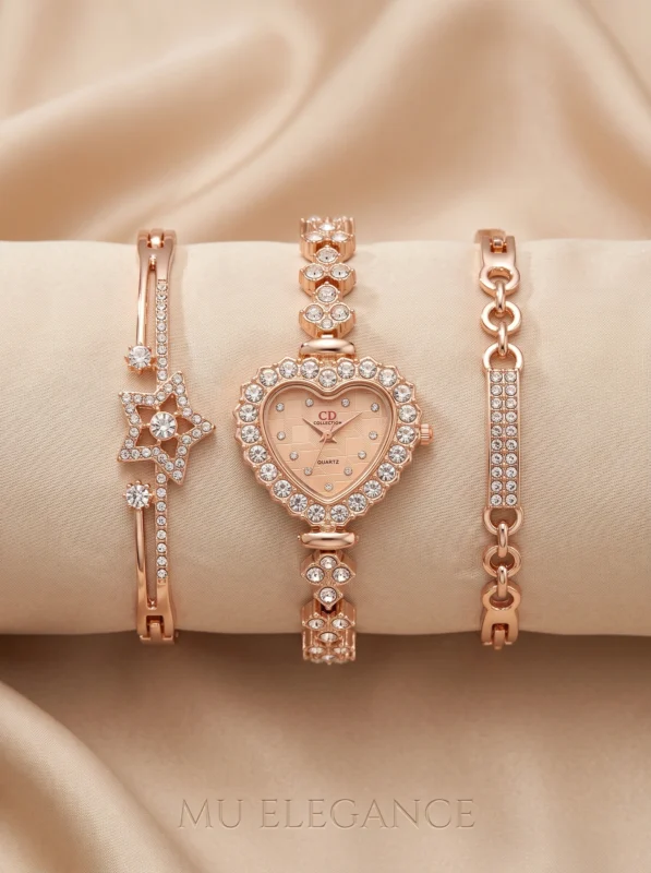 Watch & Bracelet Set