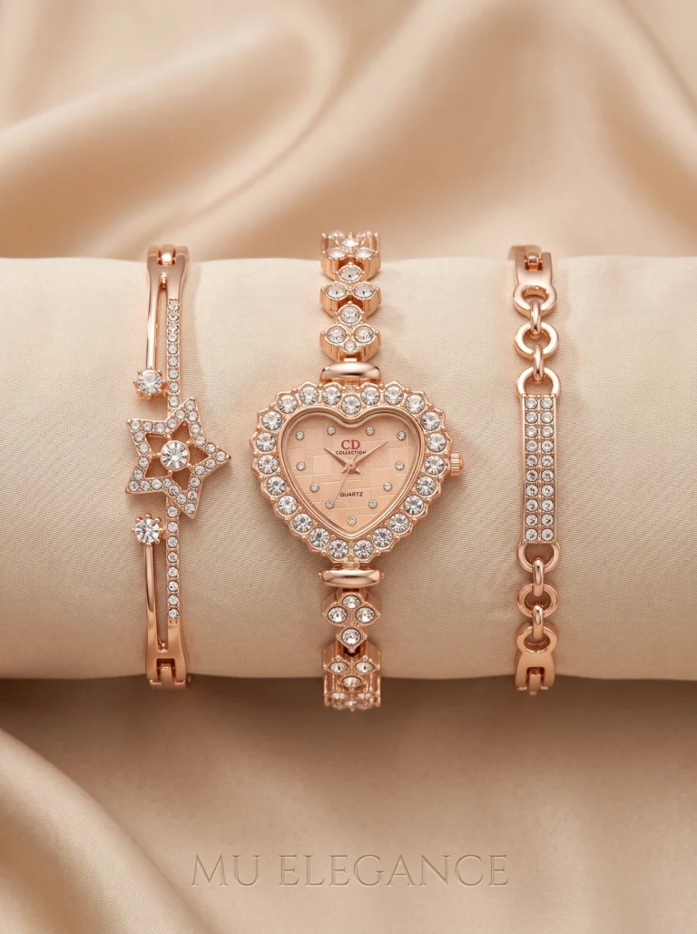 Watch & Bracelet Set